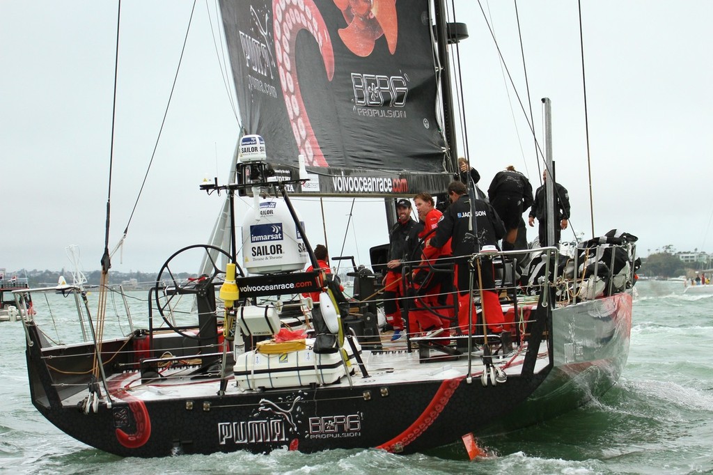 Volvo Ocean Race, Leg 4 Finish - Puma © Richard Gladwell www.photosport.co.nz